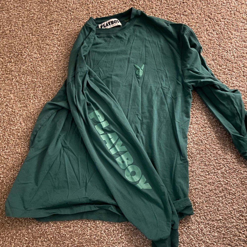 playboy longsleeve t shirt size XL